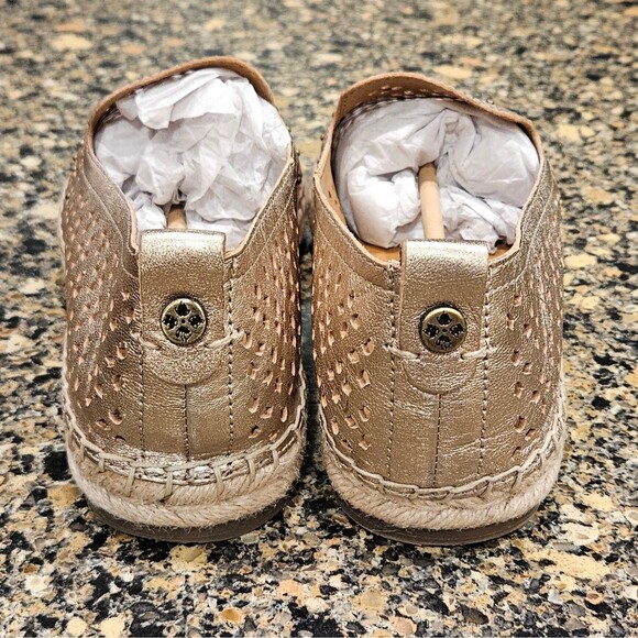 Patricia Nash Elena Espadrille Women's Flats Pale Gold - Size 8 - Picture 6 of 13